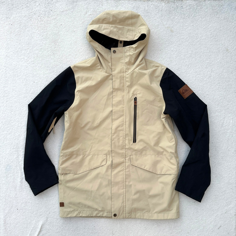 QUIKSILVER MISSION 3-in-1 Snow Jacket EQYTJ03219 - TGL0 - Size Medium Twill